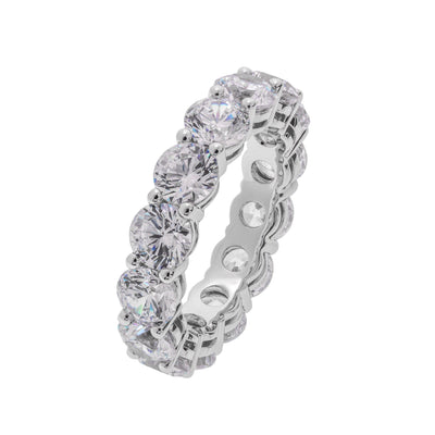 14K White Gold Cubic Zirconia Ring - Tapper's Jewelry 