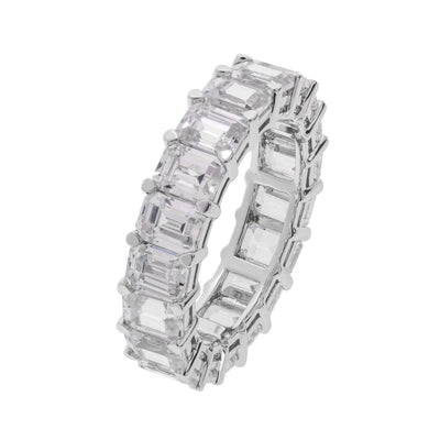 14K White Gold Cubic Zirconia Ring - Tapper's Jewelry 