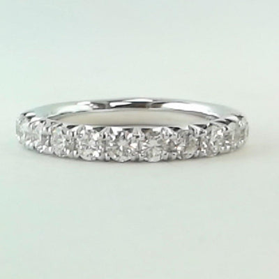 14K White Gold Diamond Band - Tapper's Jewelry 