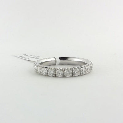 14K White Gold Diamond Band - Tapper's Jewelry 
