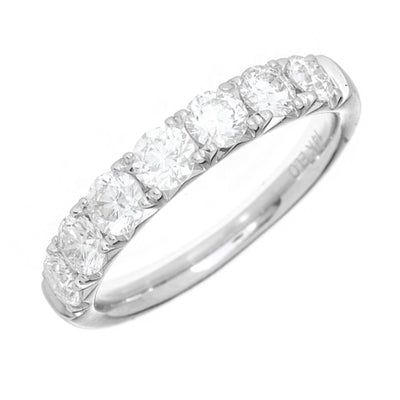 14K White Gold Diamond Band - Tapper's Jewelry 