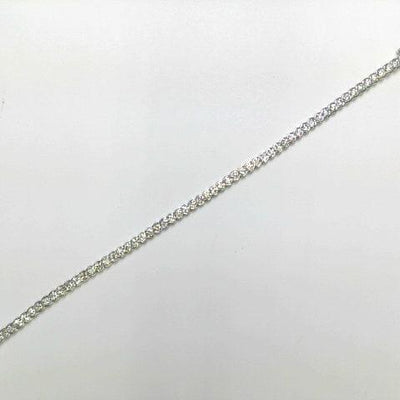 14K White Gold Diamond Bracelet - Tapper's Jewelry 
