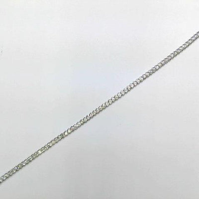 14K White Gold Diamond Bracelet - Tapper's Jewelry 