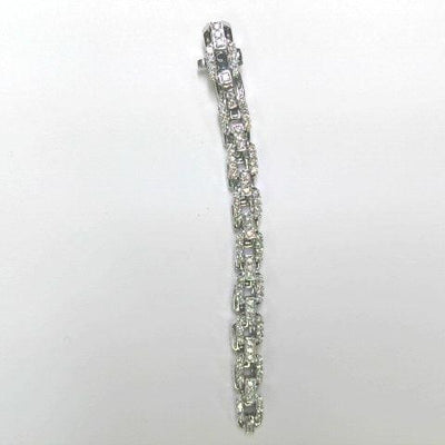 14K White Gold Diamond Bracelet - Tapper's Jewelry 