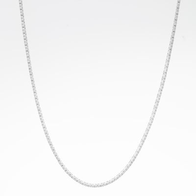 14K White Gold Diamond Necklace - Tapper's Jewelry 