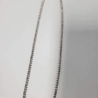 14K White Gold Diamond Necklace - Tapper's Jewelry 