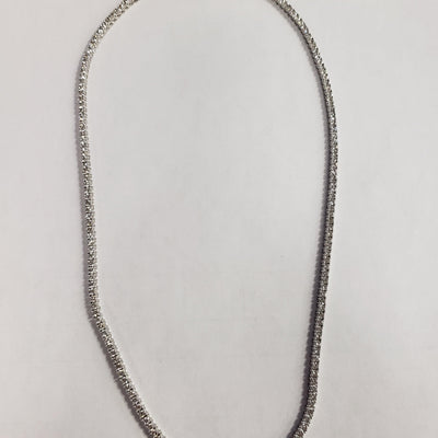 14K White Gold Diamond Necklace - Tapper's Jewelry 