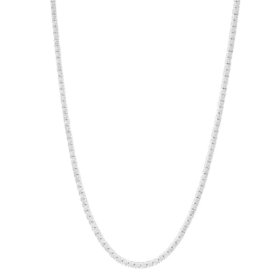14K White Gold Diamond Necklace - Tapper's Jewelry 