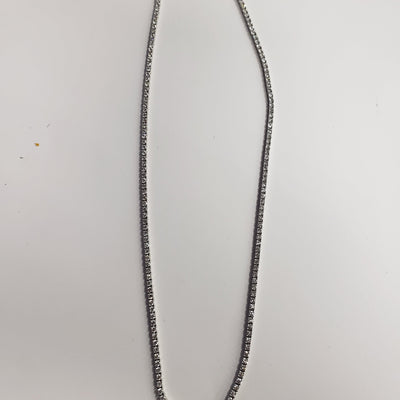 14K White Gold Diamond Necklace - Tapper's Jewelry 