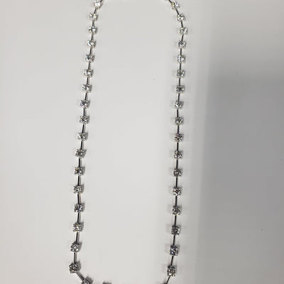 14K White Gold Diamond Necklace - Tapper's Jewelry 