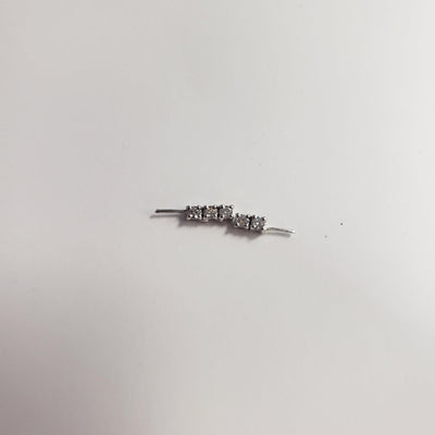 14K White Gold Diamond Necklace - Tapper's Jewelry 