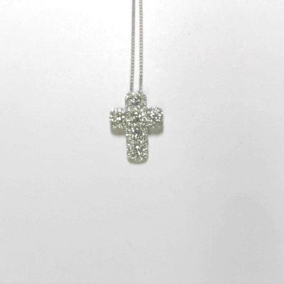 14K White Gold Diamond Necklace - Tapper's Jewelry 