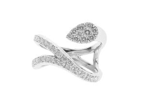 14K White Gold Diamond Ring - Tapper's Jewelry 