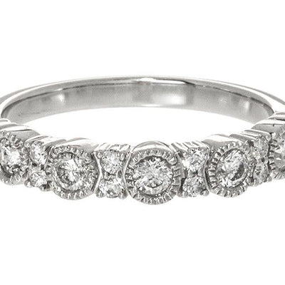 14K White Gold Diamond Ring - Tapper's Jewelry 