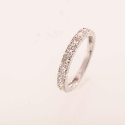 14K White Gold Diamond Ring - Tapper's Jewelry 