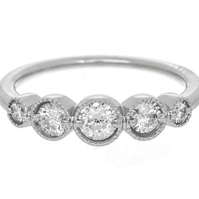 14K White Gold Diamond Ring - Tapper's Jewelry 