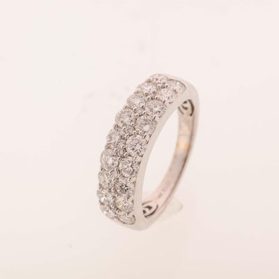 14K White Gold Diamond Ring - Tapper's Jewelry 