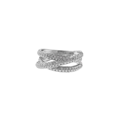 14K WHITE GOLD DIAMOND RING - Tapper's Jewelry 