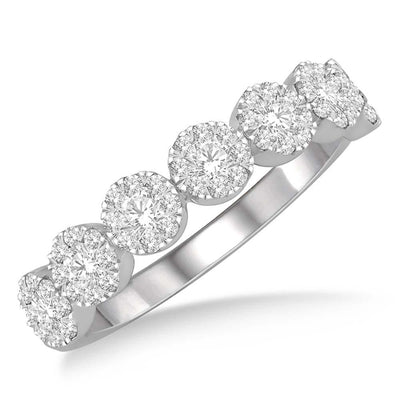 14K WHITE GOLD DIAMOND RING - Tapper's Jewelry 