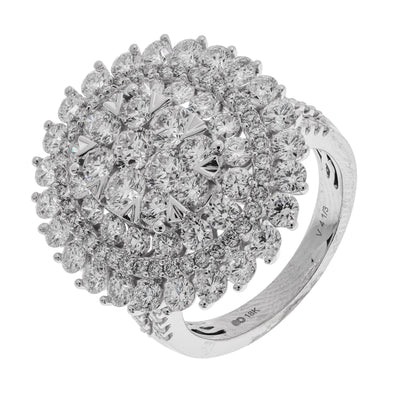 14K White Gold Diamond Ring - Tapper's Jewelry 