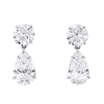 14K White Gold Earrings - Tapper's Jewelry 