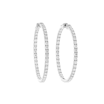 14K White Gold Earrings - Tapper's Jewelry 
