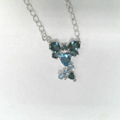 14K White Gold Necklace - Tapper's Jewelry 