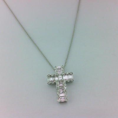 14K White Gold Necklace - Tapper's Jewelry 