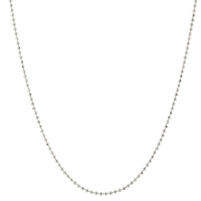 14K White Gold Necklace