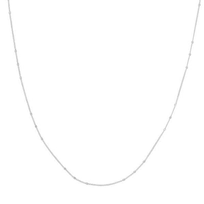 14K White Gold Necklace