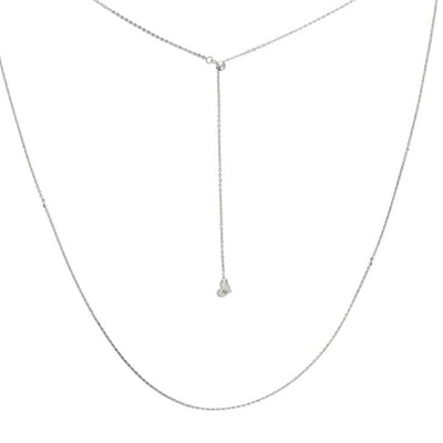 14K White Gold Necklace - Tapper's Jewelry 