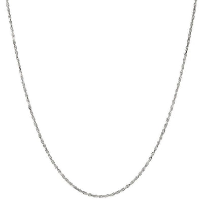 14K White Gold Necklace - Tapper's Jewelry 