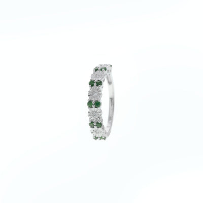 14K WHITE GOLD RUBY AND DIAMOND RING - Tapper's Jewelry 