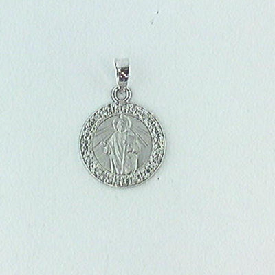 14K White Gold Sapphire Necklace