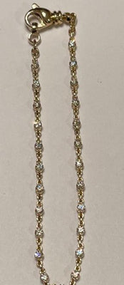 14K Yellow Gold BEZ CITRINE 14KY BRACELET and Diamond  Bracelet