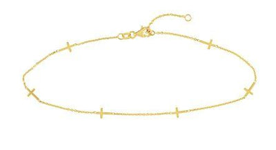 14K YELLOW GOLD BRACELET - Tapper's Jewelry 