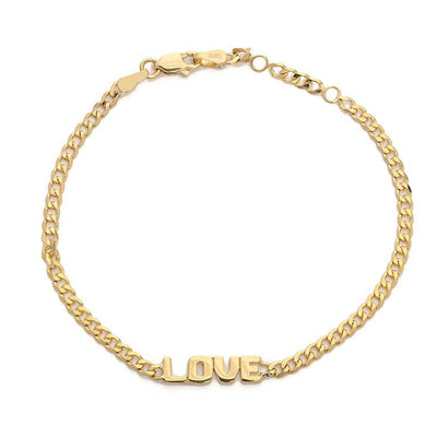 14K YELLOW GOLD BRACELET - Tapper's Jewelry 