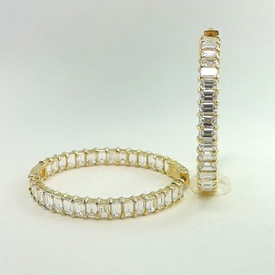 14K Yellow Gold Diamond Earrings - Tapper's Jewelry 