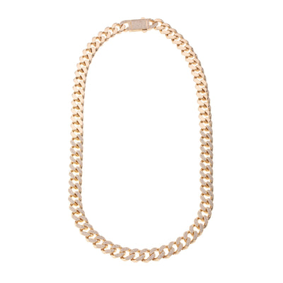 14K Yellow Gold Diamond Necklace - Tapper's Jewelry 
