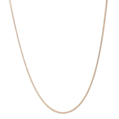 14K Yellow Gold Diamond Necklace - Tapper's Jewelry 