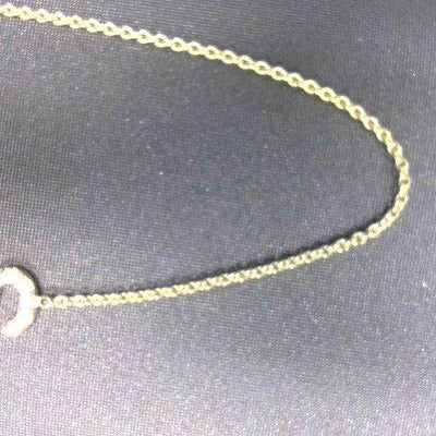 14K Yellow Gold Diamond Necklace