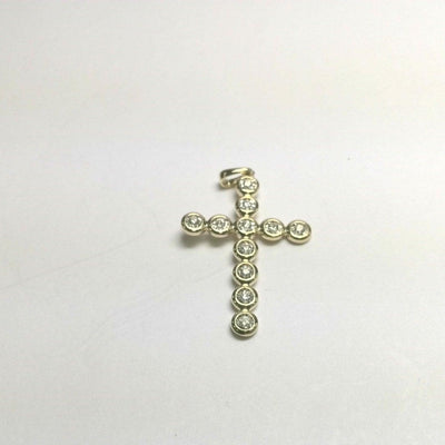 14K Yellow Gold Diamond Necklace - Tapper's Jewelry 