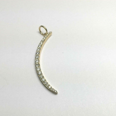 14K Yellow Gold Diamond Necklace - Tapper's Jewelry 