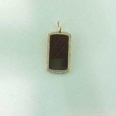 14K Yellow Gold Diamond Necklace - Tapper's Jewelry 