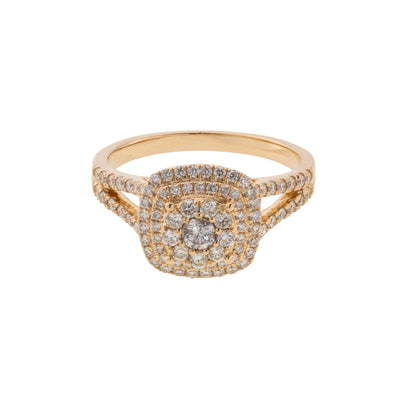 14K Yellow Gold Diamond Ring - Tapper's Jewelry 