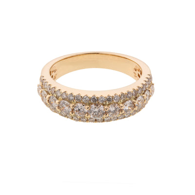 14K Yellow Gold Diamond Ring - Tapper's Jewelry 