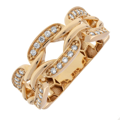 14K Yellow Gold Diamond Ring - Tapper's Jewelry 