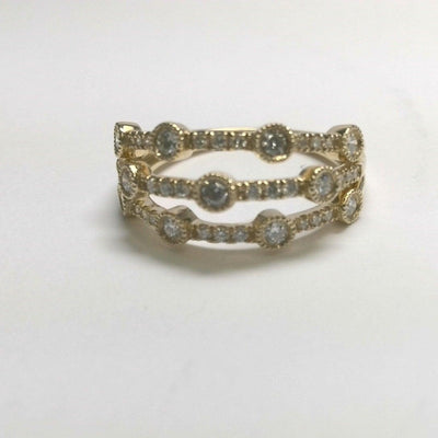 14K Yellow Gold Diamond Ring