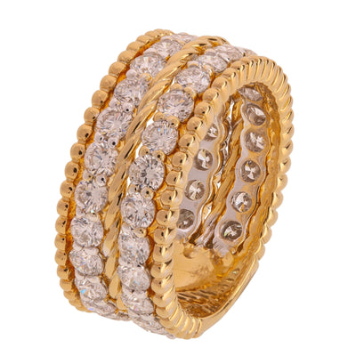 14K Yellow Gold Diamond Ring - Tapper's Jewelry 