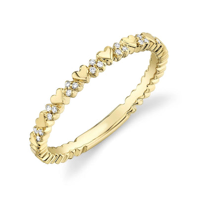 14K Yellow Gold Diamond Ring - Tapper's Jewelry 